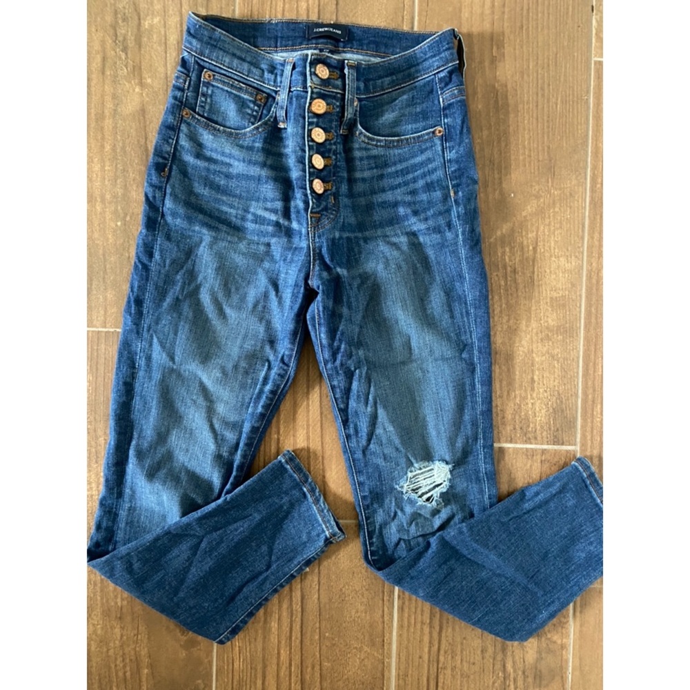 JCrew Highrise Toothpick Size 25P